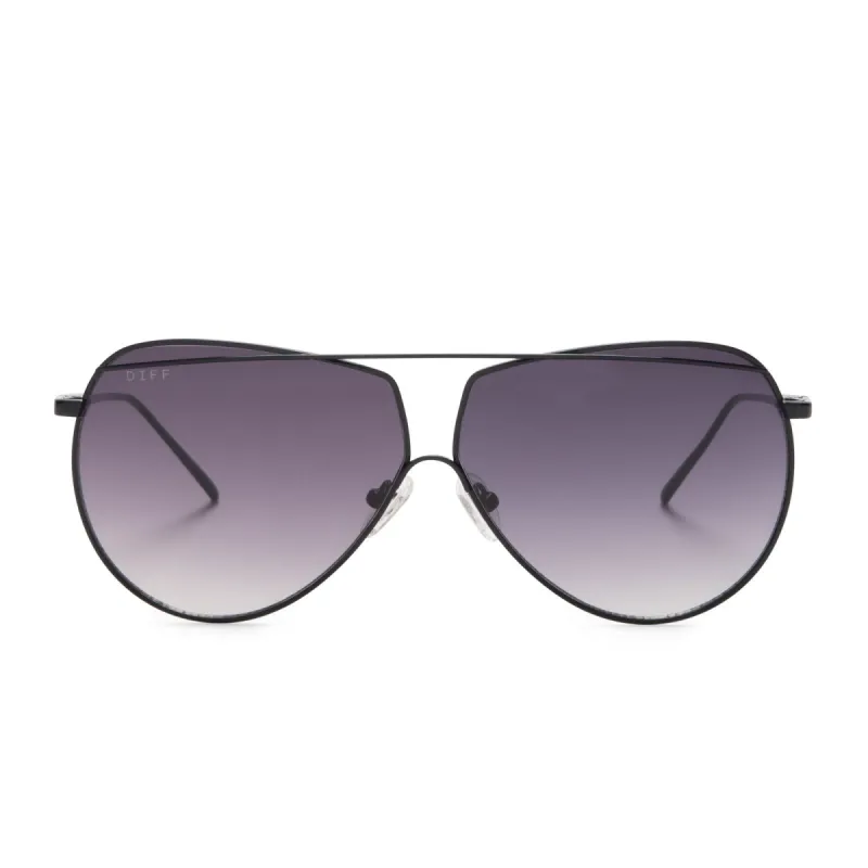 MAEVE - BLACK + GREY SUNGLASSES sold by Diff Eyewear