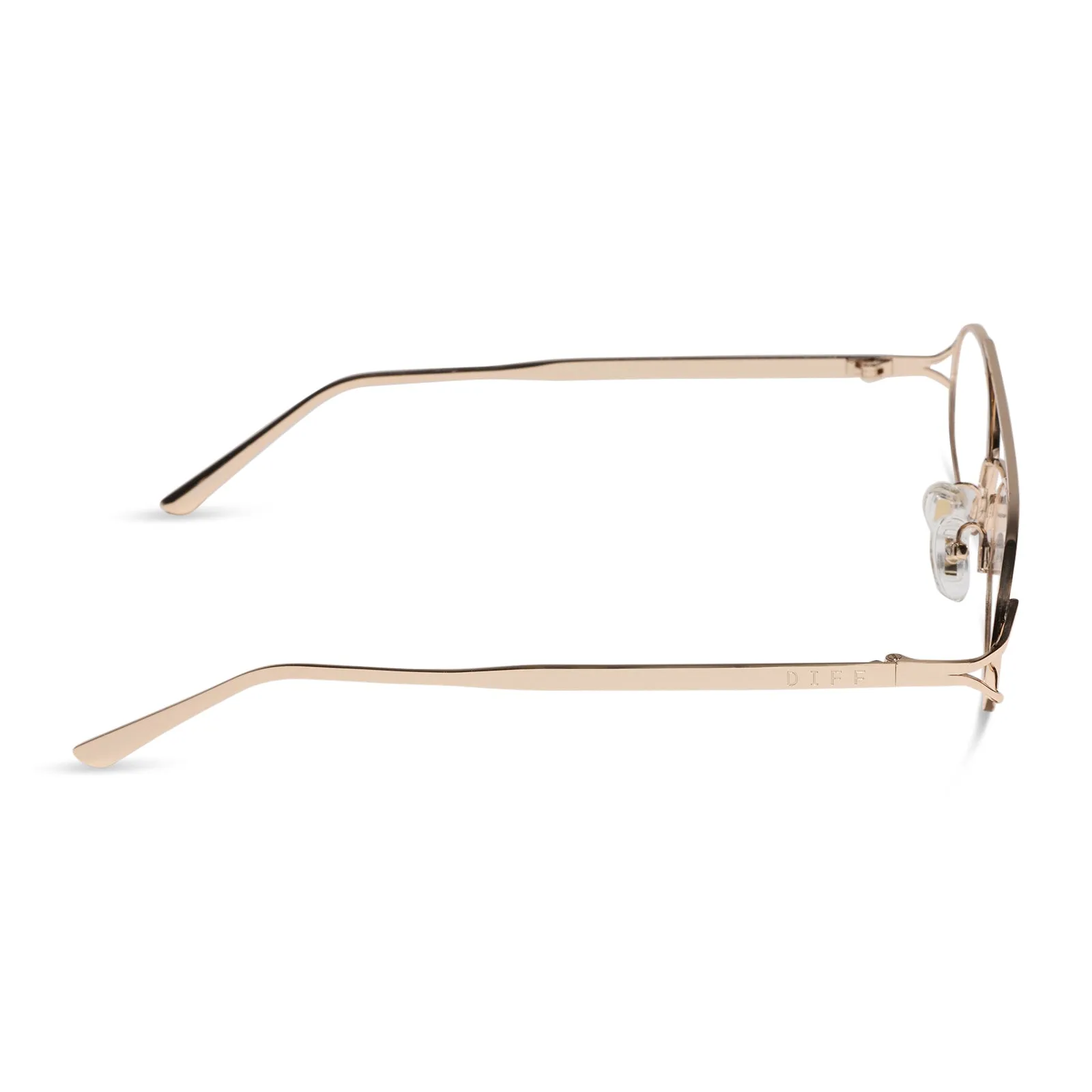 THE BROOKLYN - GOLD + GLASSES sold by Diff Eyewear product image thumbnail 3