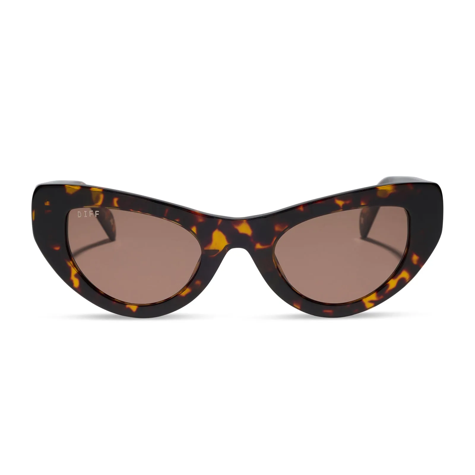 THE MESA - TORTOISE + BROWN SUNGLASSES sold by Diff Eyewear