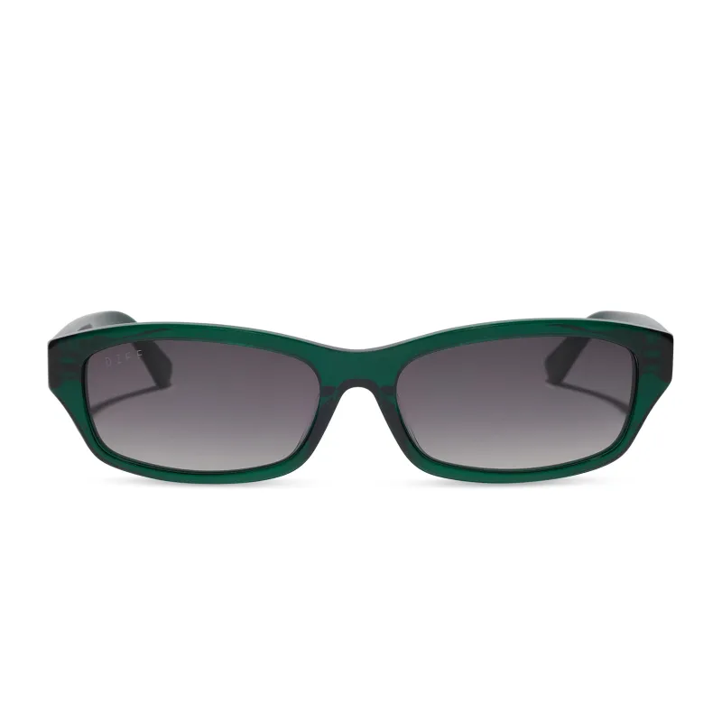MISTY - ALPINE CRYSTAL + GREY GRADIENT + SUNGLASSES made by Diff Eyewear