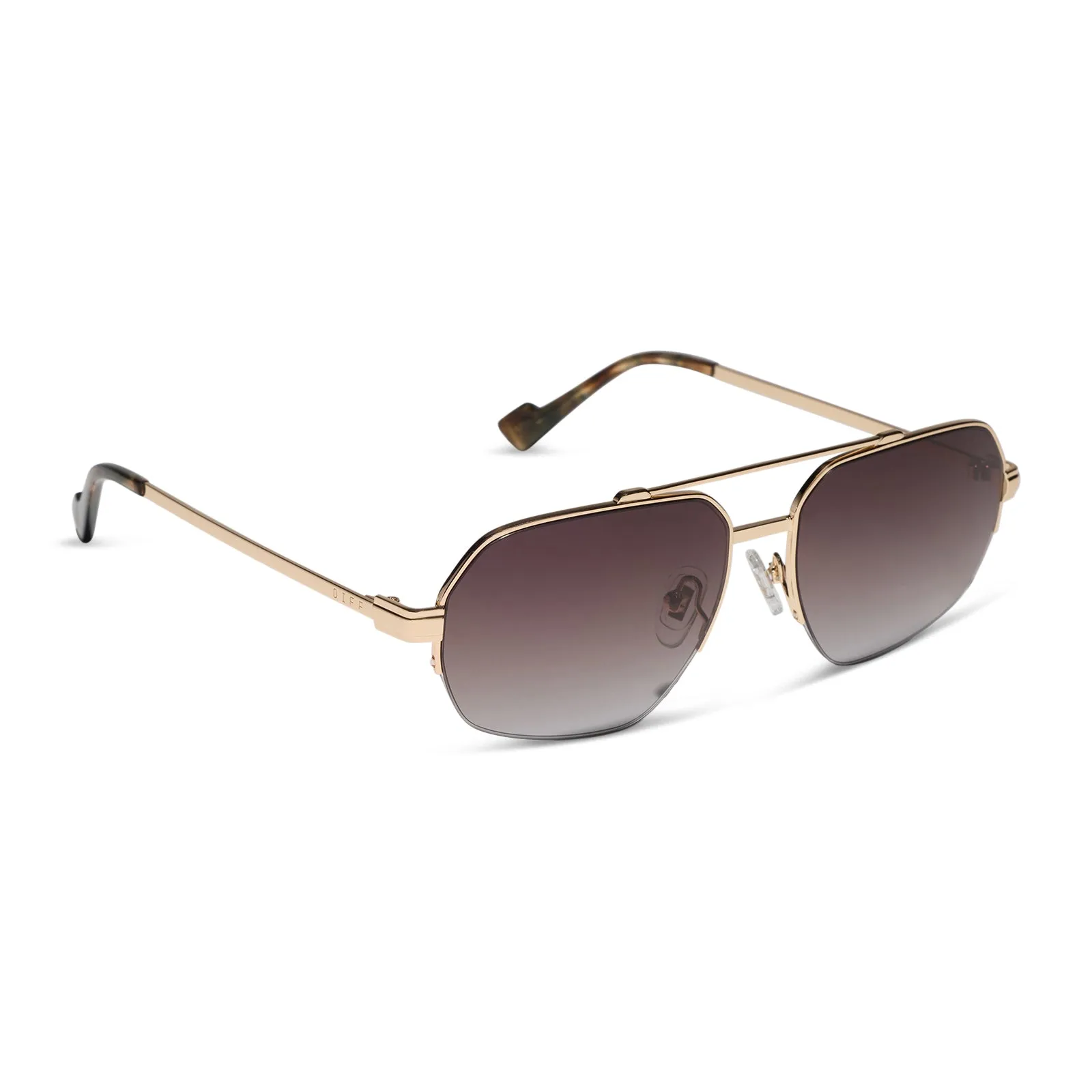 DESTINY - GOLD + BROWN GRADIENT + SUNGLASSES sold by Diff Eyewear product image thumbnail 3
