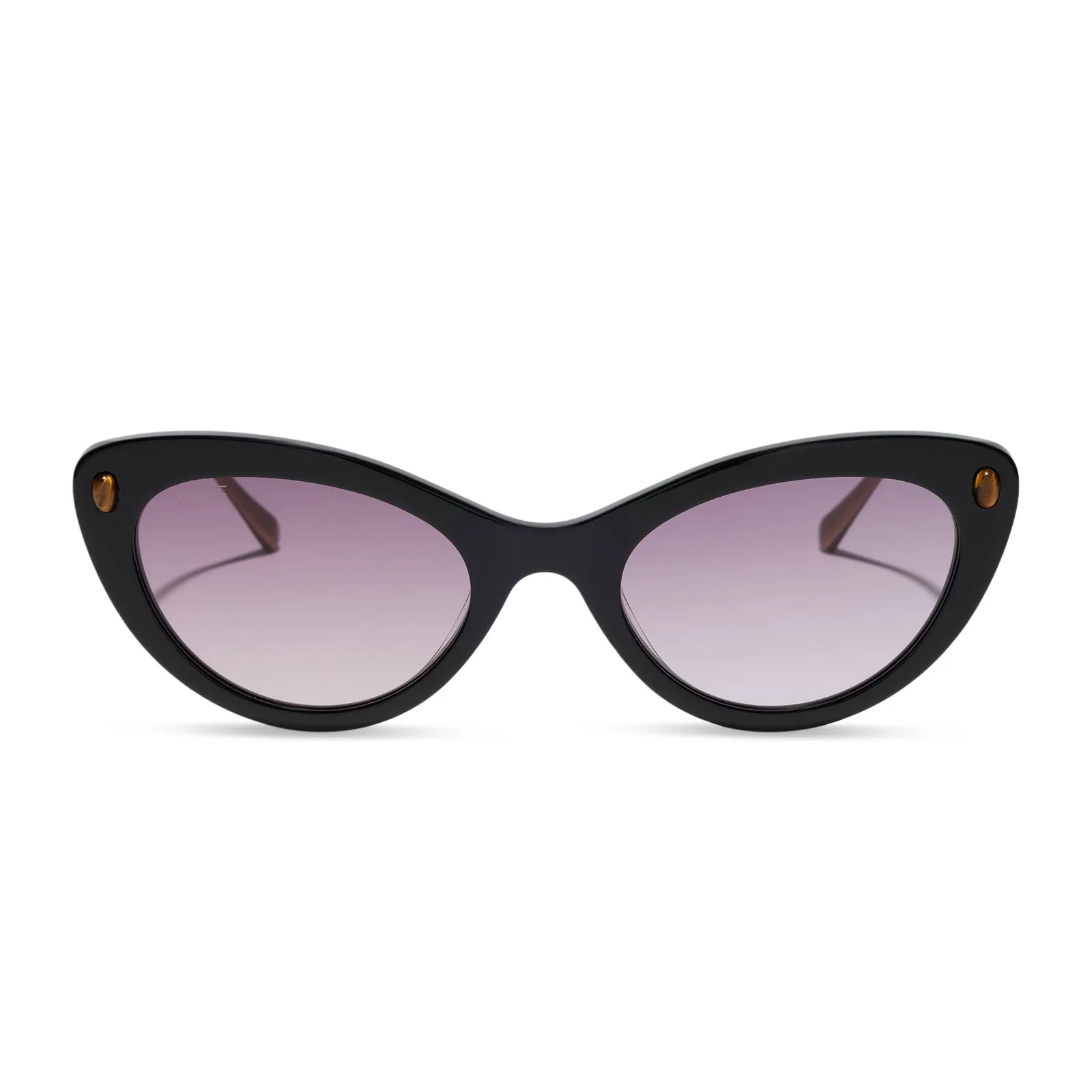 GILLIAN - BLACK + PURPLE GRADIENT + SUNGLASSES sold by Diff Eyewear