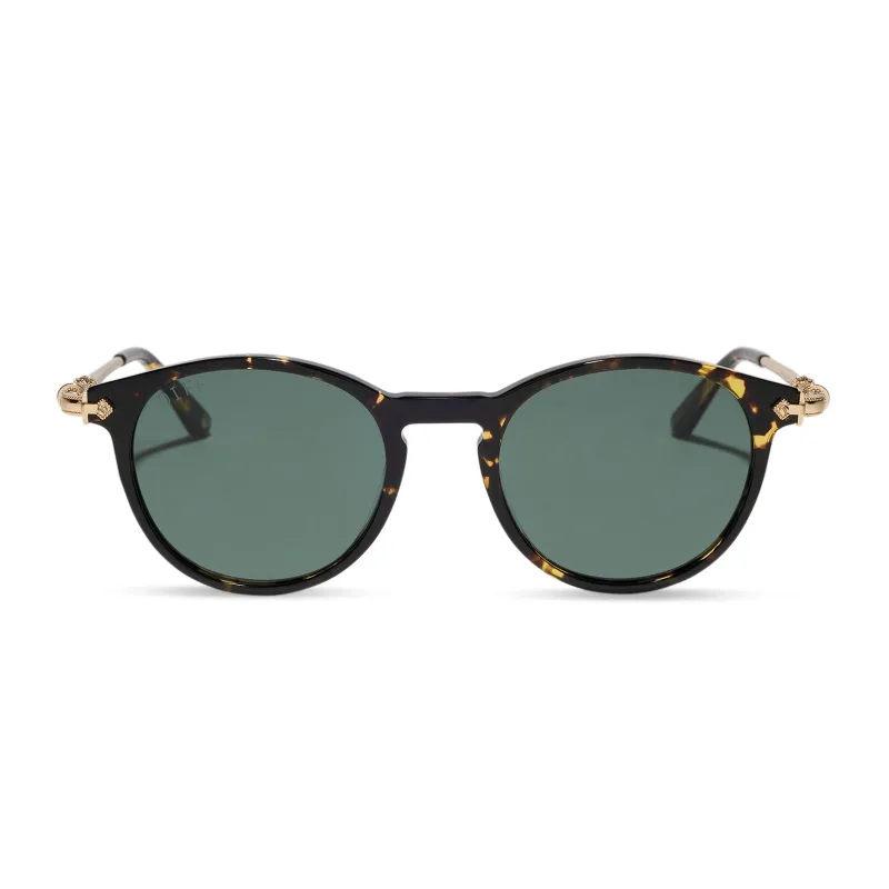 HUFFLEPUFF 2.0 - TORTOISE + G15 + SUNGLASSES made by Diff Eyewear