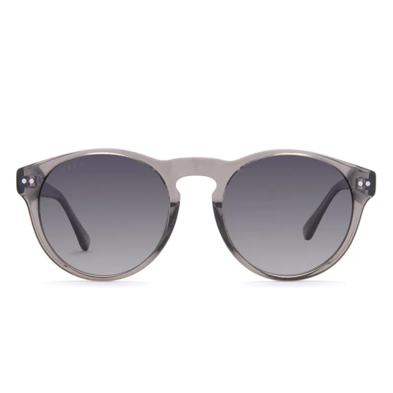 CODY - STORM CRYSTAL + GREY GRADIENT + POLARIZED SUNGLASSES sold by Diff Eyewear