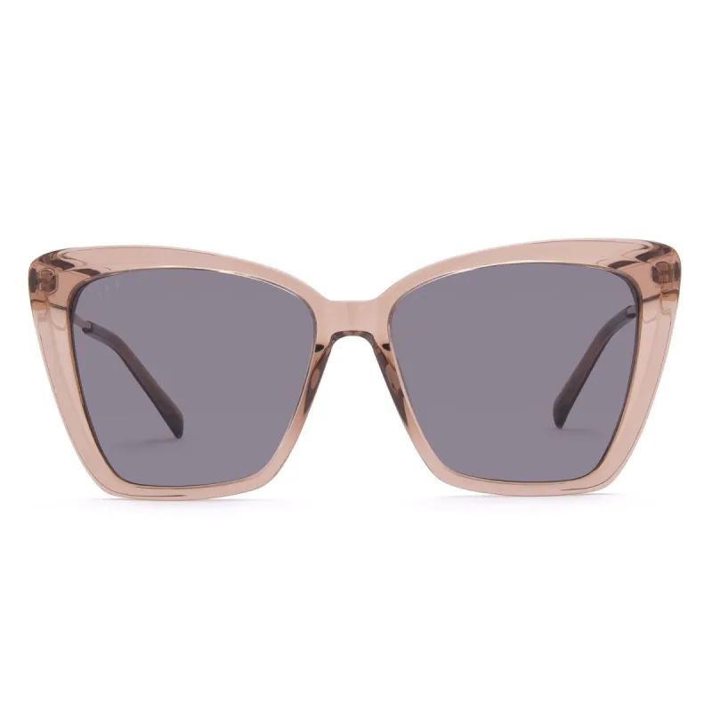 BECKY II - CAFE OLE + GREY SUNGLASSES sold by Diff Eyewear