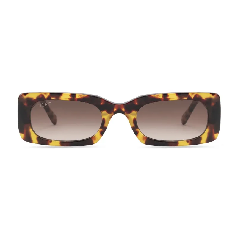 LOTUS LOCS - AMBER TORTOISE SUNGLASSES sold by Diff Eyewear
