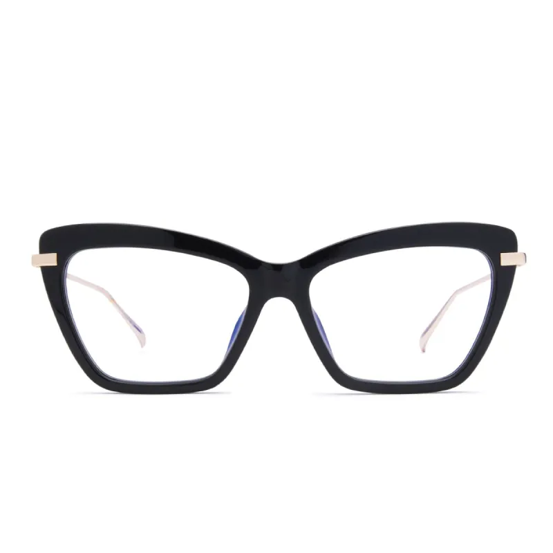 MILA - BLACK + BLUE LIGHT TECHNOLOGY GLASSES sold by Diff Eyewear