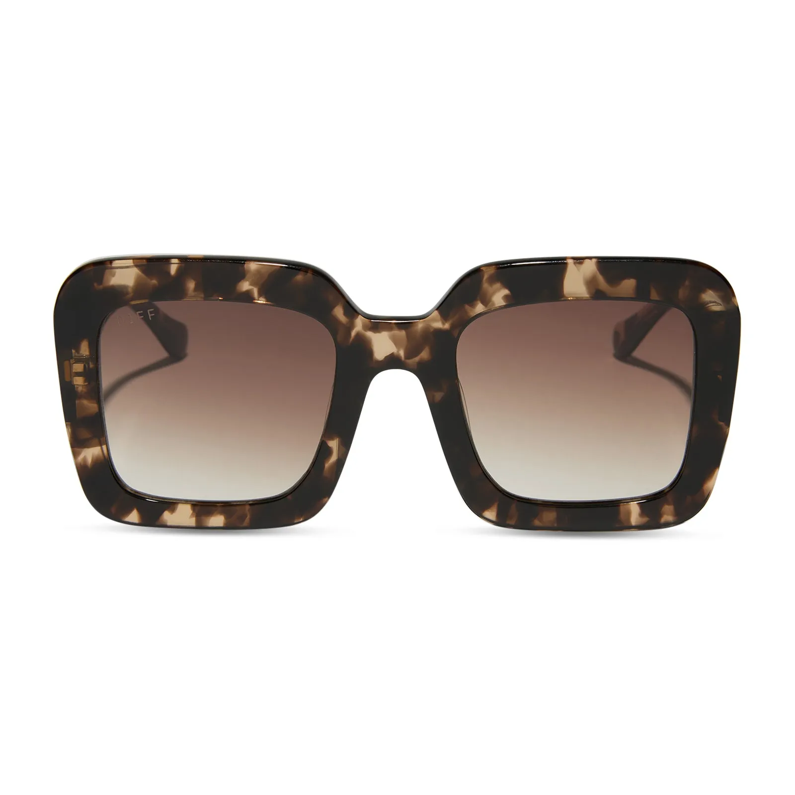 CHARISE - ESPRESSO TORTOISE + BROWN GRADIENT SUNGLASSES sold by Diff Eyewear
