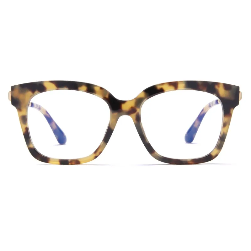 BELLA XS - HAZEL TORTOISE + BLUE LIGHT TECHNOLOGY GLASSES sold by Diff Eyewear