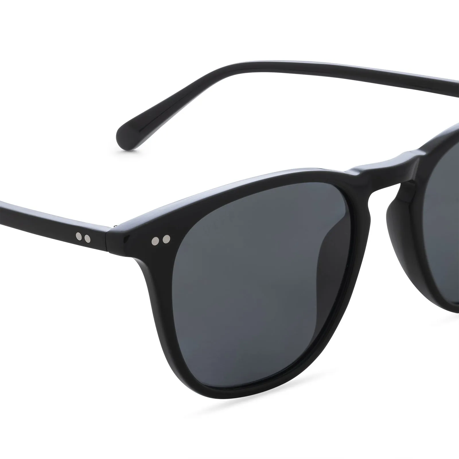 MAXWELL - BLACK + GREY MIRROR + POLARIZED SUNGLASSES sold by Diff Eyewear product image thumbnail 3