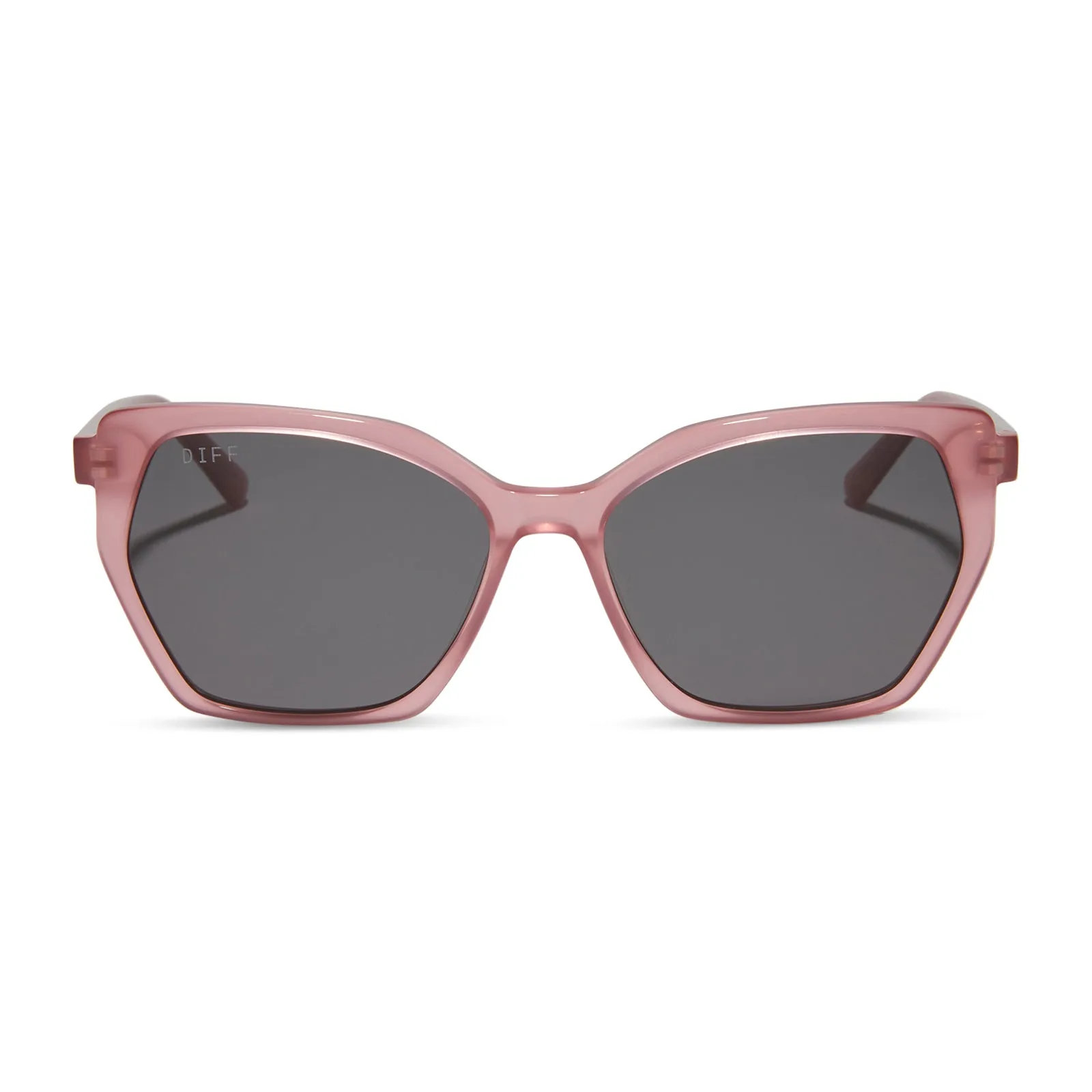 VERA - GUAVA + GREY SUNGLASSES sold by Diff Eyewear