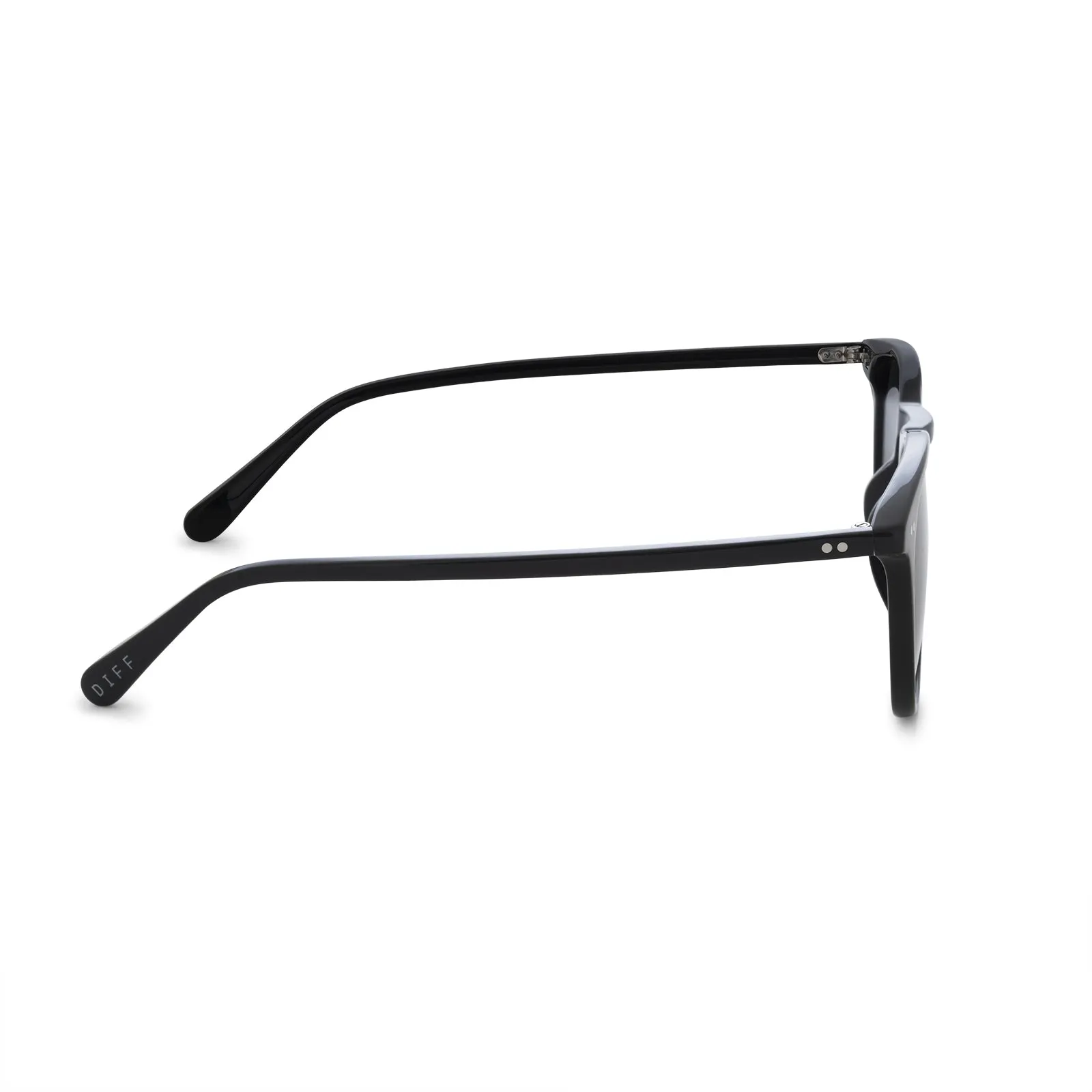 MAXWELL - BLACK + GREY MIRROR + POLARIZED SUNGLASSES sold by Diff Eyewear product image thumbnail 4