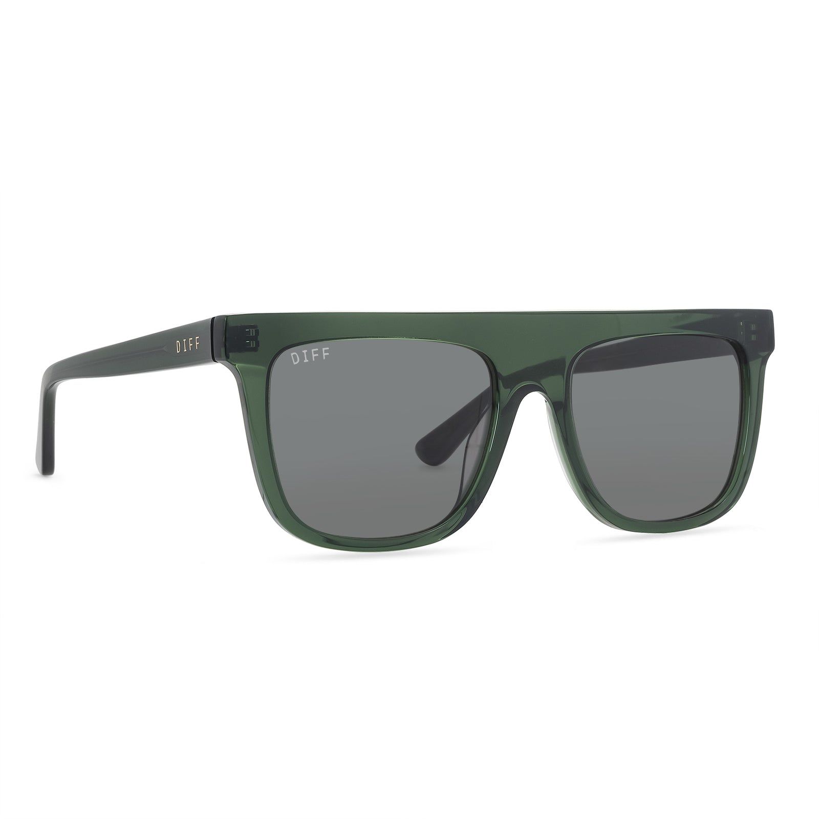 STEVIE - SEA GRASS + G15 SUNGLASSES sold by Diff Eyewear product image thumbnail 2