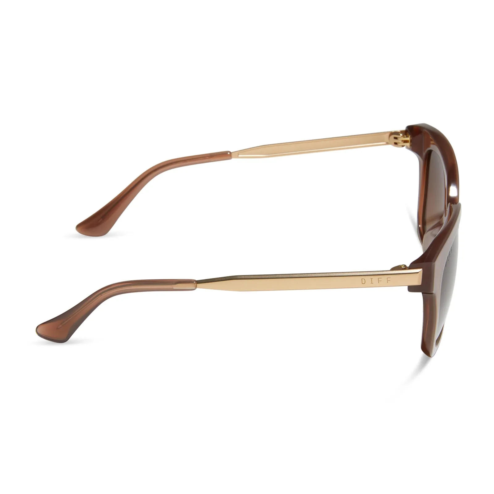 BELLA XS - MACCHIATO + BROWN GRADIENT + POLARIZED SUNGLASSES sold by Diff Eyewear product image thumbnail 3