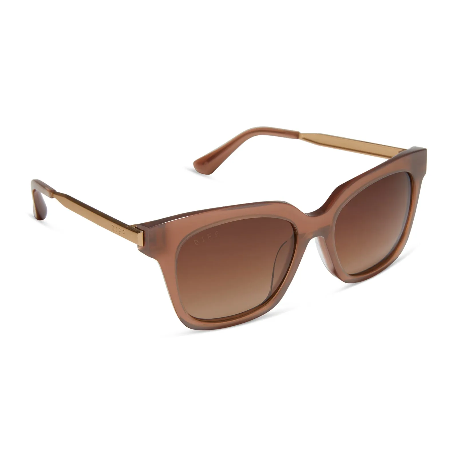 BELLA XS - MACCHIATO + BROWN GRADIENT + POLARIZED SUNGLASSES sold by Diff Eyewear product image thumbnail 2