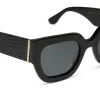 MAREN - BLACK + GREY + POLARIZED SUNGLASSES sold by Diff Eyewear