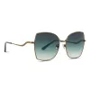 PATRICIA NASH - SOPHIA + PLANET CRYSTAL + G15 GRADIENT SUNGLASSES sold by Diff Eyewear