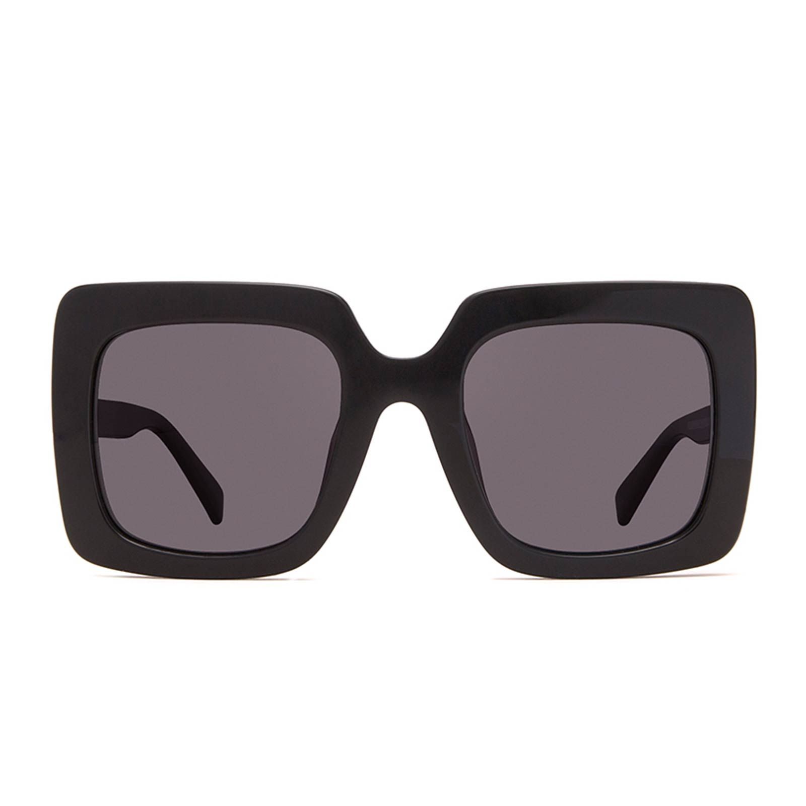 SASHA - BLACK + DARK SMOKE + POLARIZED SUNGLASSES sold by Diff Eyewear