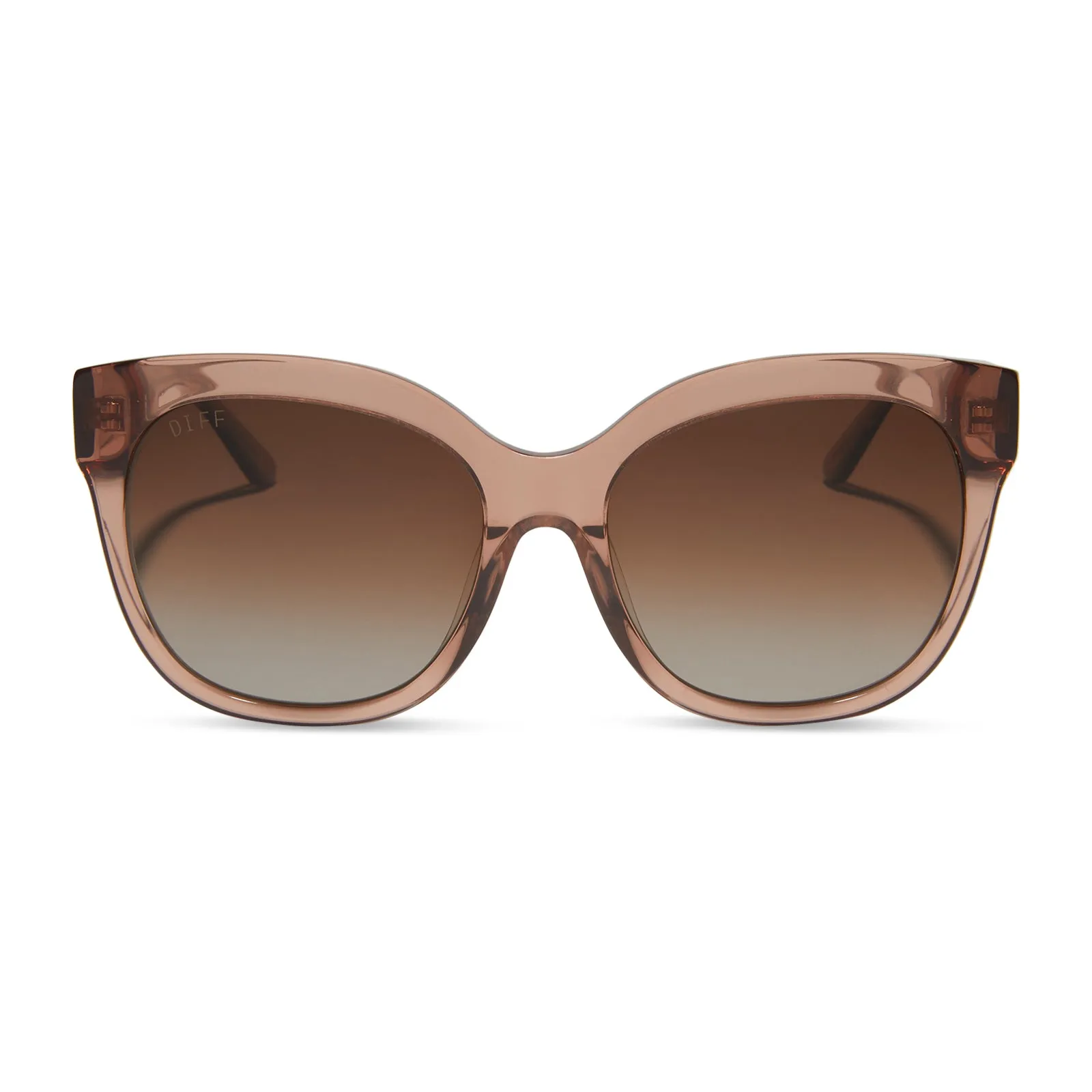 MAYA - CAFÉ OLE + BROWN GRADIENT + POLARIZED SUNGLASSES sold by Diff Eyewear