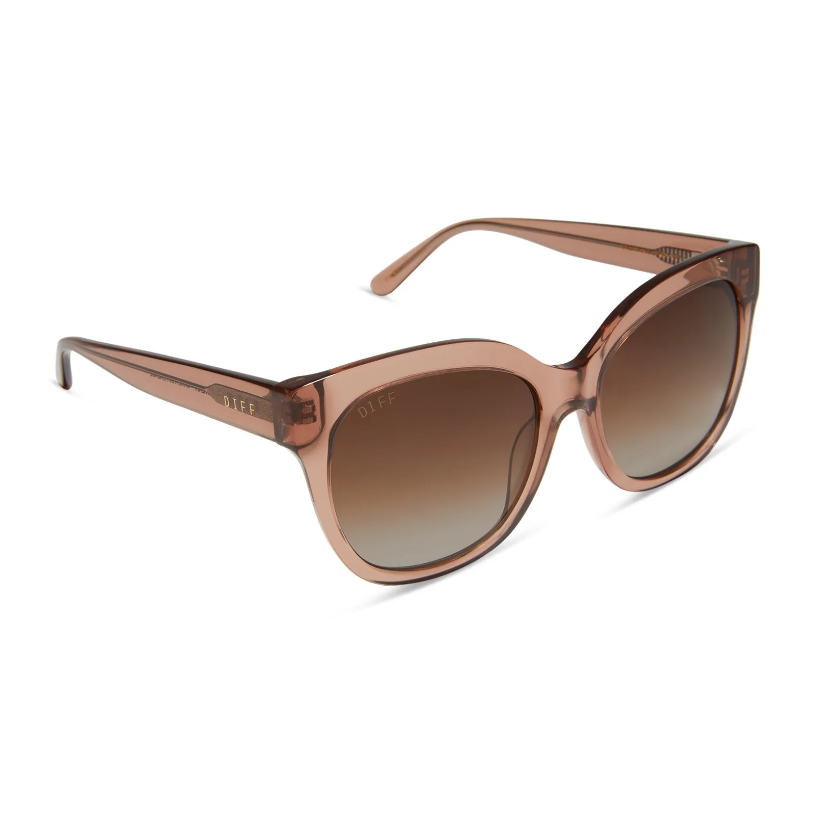 MAYA - CAFÉ OLE + BROWN GRADIENT + POLARIZED SUNGLASSES sold by Diff Eyewear product image thumbnail 2
