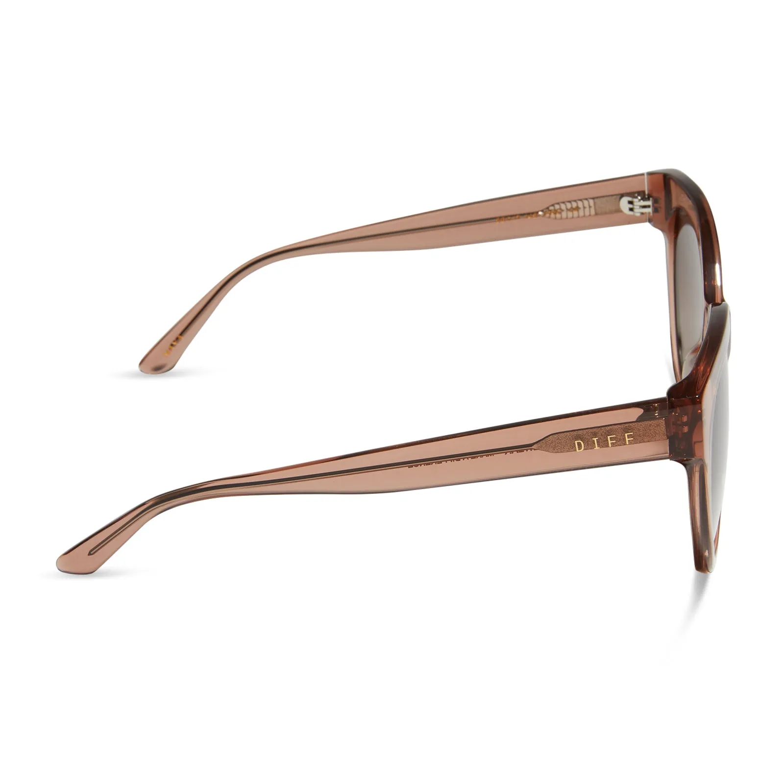 MAYA - CAFÉ OLE + BROWN GRADIENT + POLARIZED SUNGLASSES sold by Diff Eyewear product image thumbnail 3