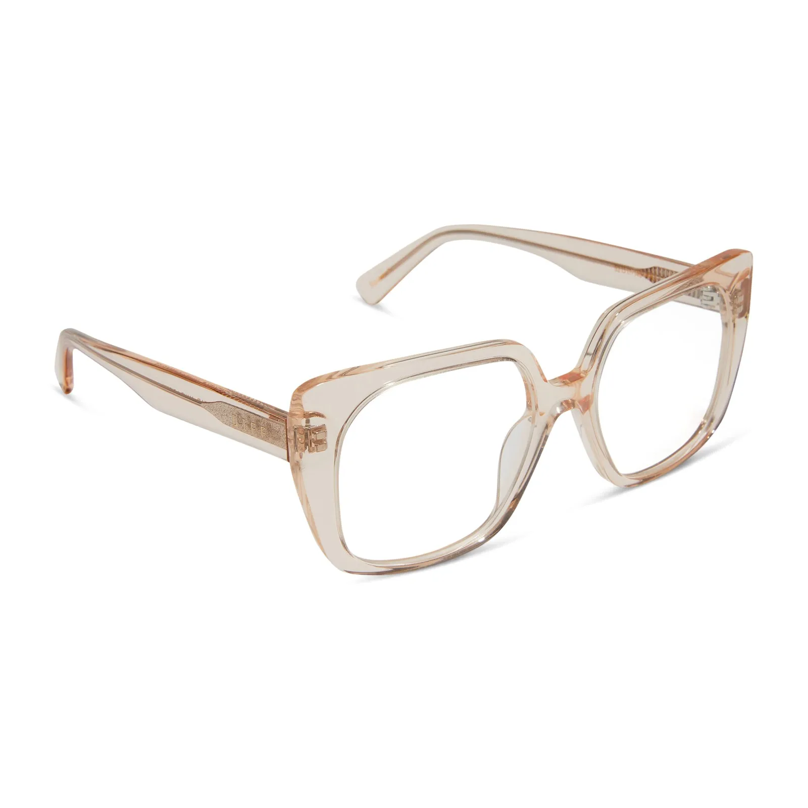 CECILIA - VINTAGE ROSE CRYSTAL + GLASSES sold by Diff Eyewear product image thumbnail 2