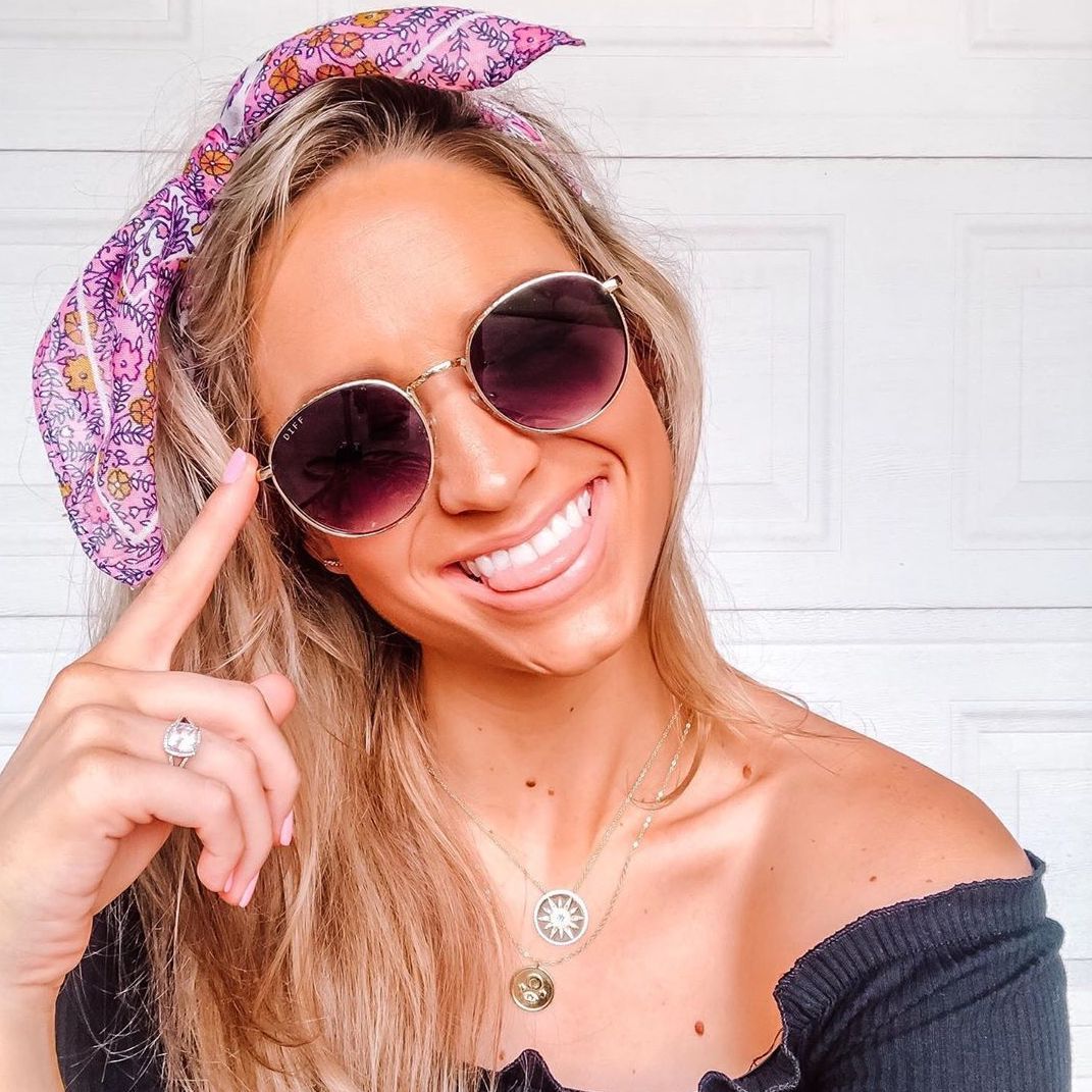 BROOKS - BRUSHED BROWN + GREY TO BLUE GRADIENT SUNGLASSES sold by Diff Eyewear product image thumbnail 6