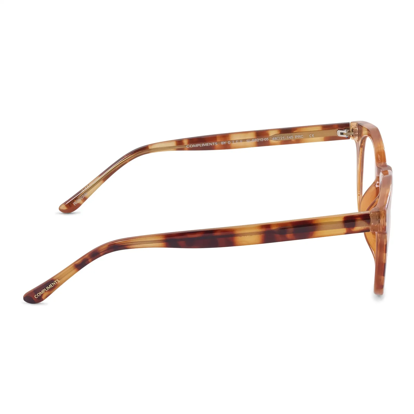 ROWAN - SOLSTICE TORTOISE + BLUE LIGHT READERS sold by Diff Eyewear product image thumbnail 3