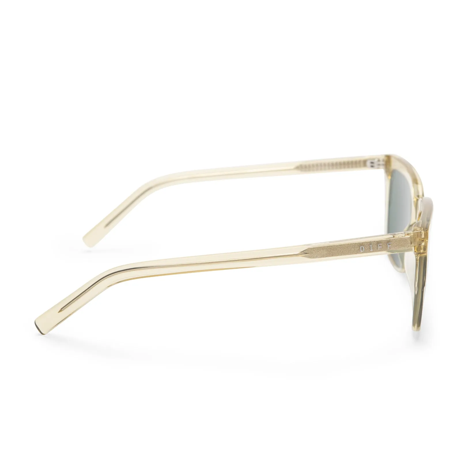 BILLIE - PLATINUM CRYSTAL + G15 POLARIZED SUNGLASSES sold by Diff Eyewear product image thumbnail 4