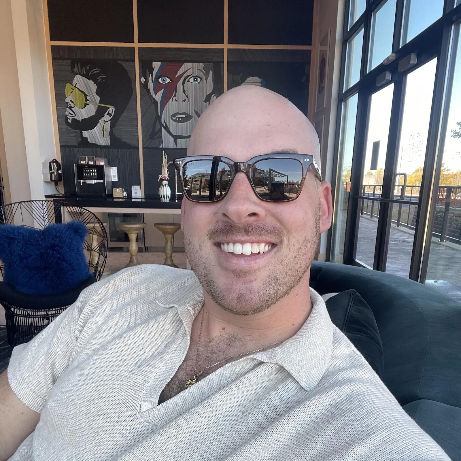 BILLIE - PLATINUM CRYSTAL + G15 POLARIZED SUNGLASSES sold by Diff Eyewear product image thumbnail 5