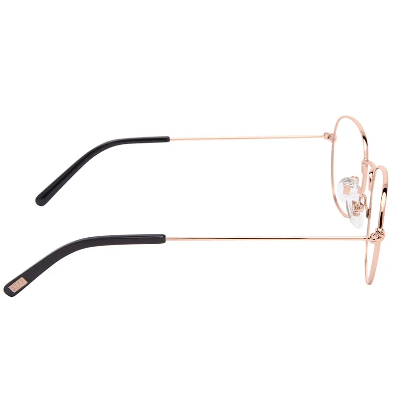 SAGE - ROSE GOLD + BLUE LIGHT TECHNOLOGY CLEAR GLASSES sold by Diff Eyewear product image thumbnail 3