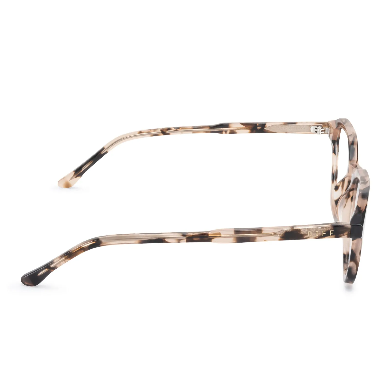 ALLEN - HIMALAYAN TORTOISE + CLEAR GLASSES sold by Diff Eyewear product image thumbnail 4