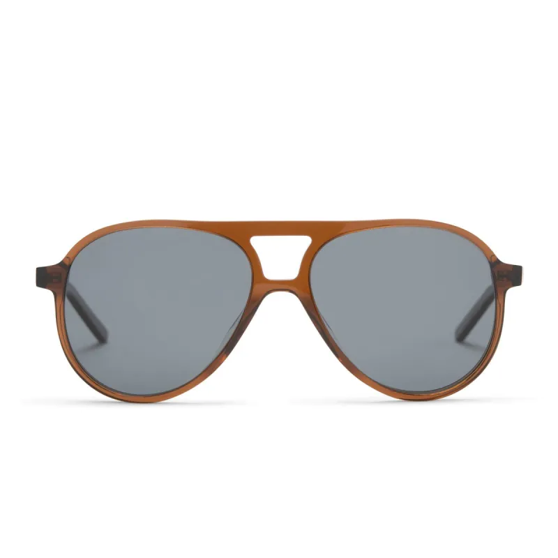 JETT - WHISKEY + GREY POLARIZED SUNGLASSES sold by Diff Eyewear