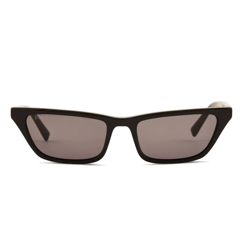 TORI KELLY - FUTURISTIC LOVER + BLACK + GREY SUNGLASSES sold by Diff Eyewear