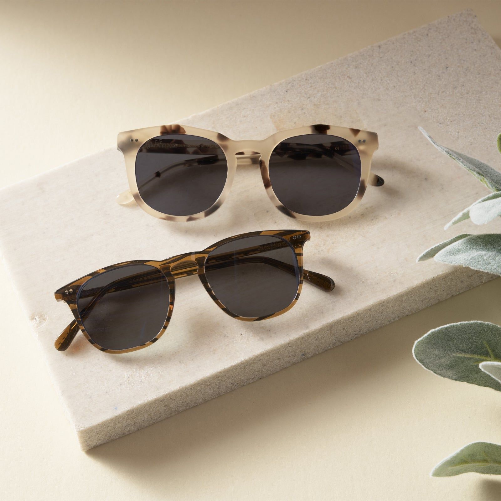 MAXWELL - TIGERS EYE + CLEAR GLASSES sold by Diff Eyewear product image thumbnail 6