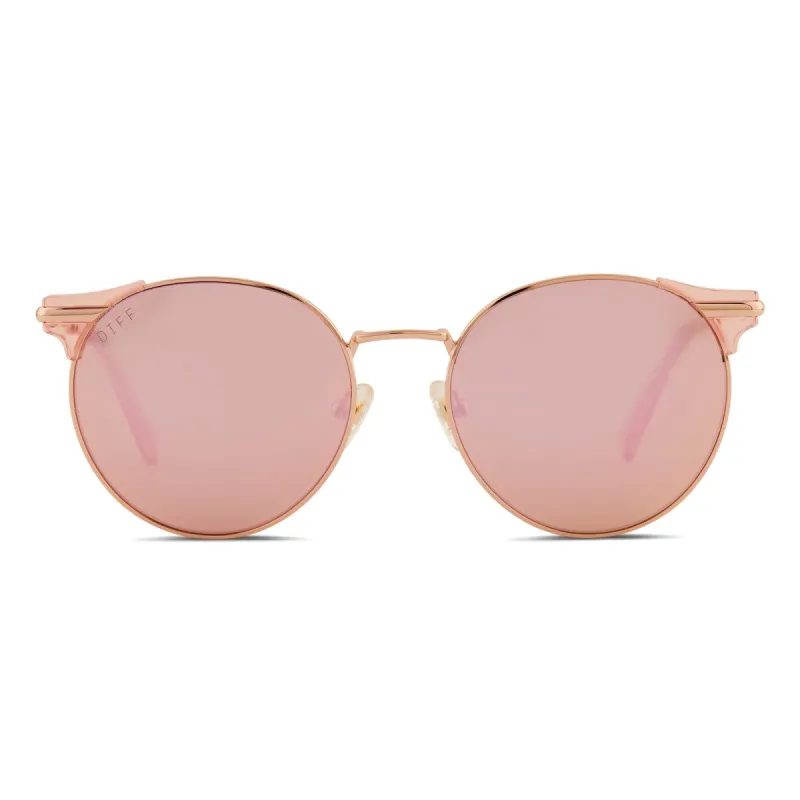 TORI KELLY - SHINE ON + ROSE GOLD + CHERRY BLOSSOM SUNGLASSES sold by Diff Eyewear