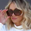 SANDRA - ESPRESSO TORTOISE + GREY GRADIENT SUNGLASSES sold by Diff Eyewear