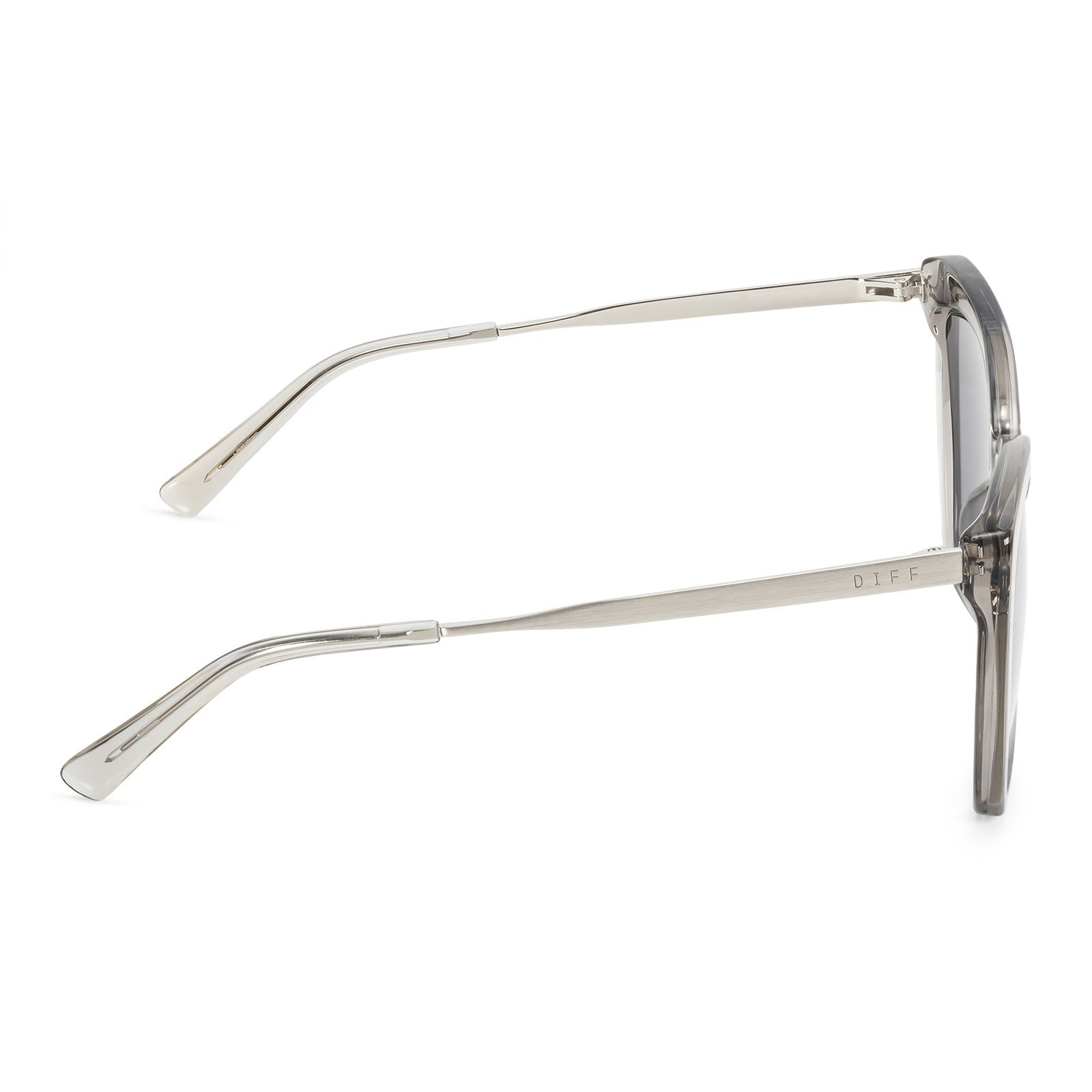 BECKY IV - TEMPETE GREY CRYSTAL + GREY MIRROR SUNGLASSES sold by Diff Eyewear product image thumbnail 4