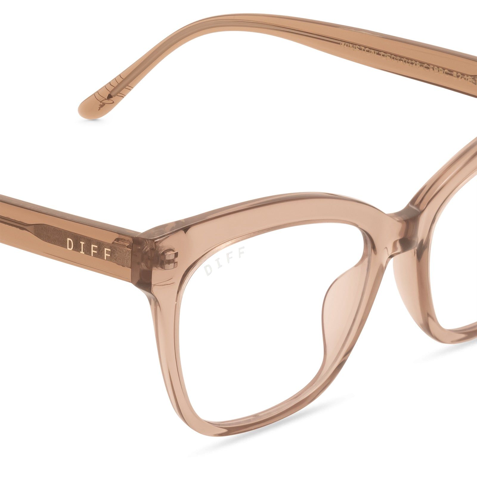 JESSIE JAMES DECKER - WINSTON + CAFÉ OLE + CLEAR sold by Diff Eyewear product image thumbnail 3