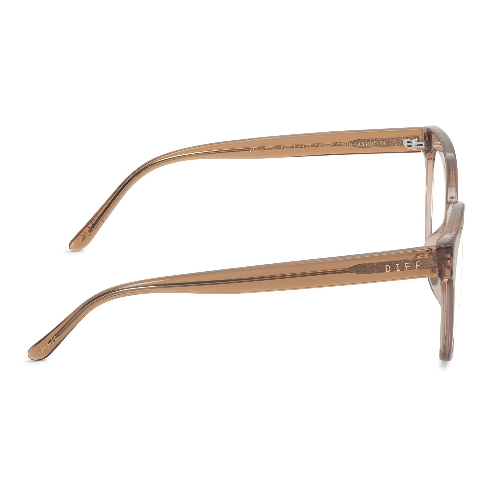 JESSIE JAMES DECKER - WINSTON + CAFÉ OLE + CLEAR sold by Diff Eyewear product image thumbnail 4