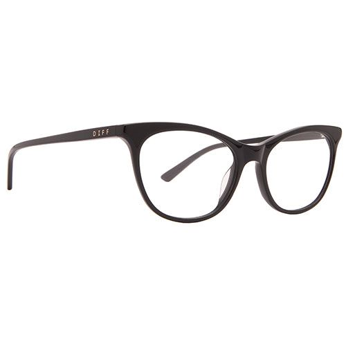 JADE - BLACK + BLUE LIGHT TECHNOLOGY CLEAR GLASSES sold by Diff Eyewear product image thumbnail 2