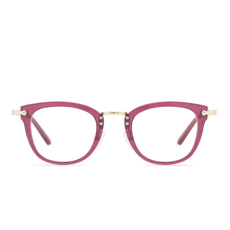 RUE - FESTIVE UMBRIA + GLASSES made by Diff Eyewear