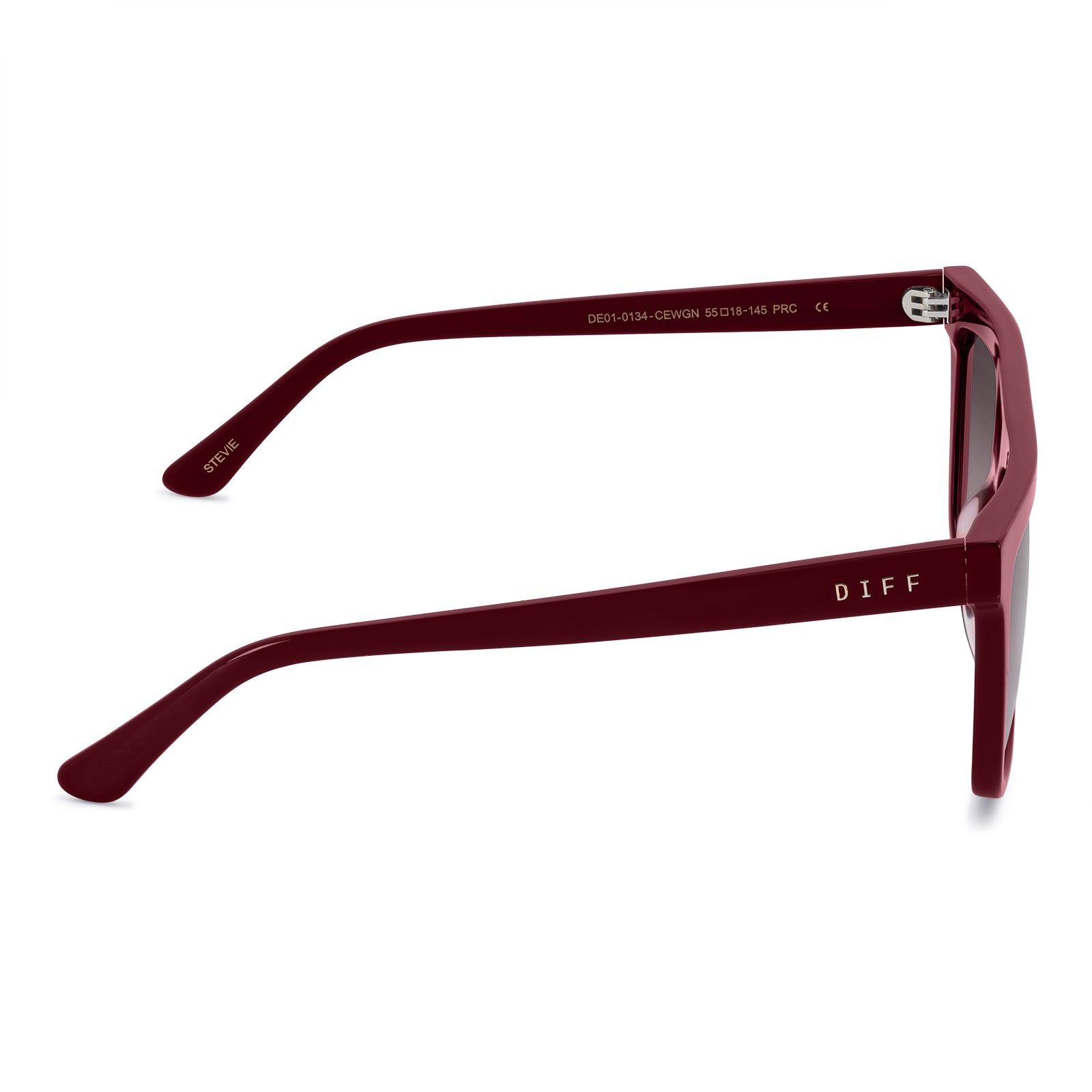 STEVIE - CLARET - WINE GRADIENT SUNGLASSES sold by Diff Eyewear product image thumbnail 4