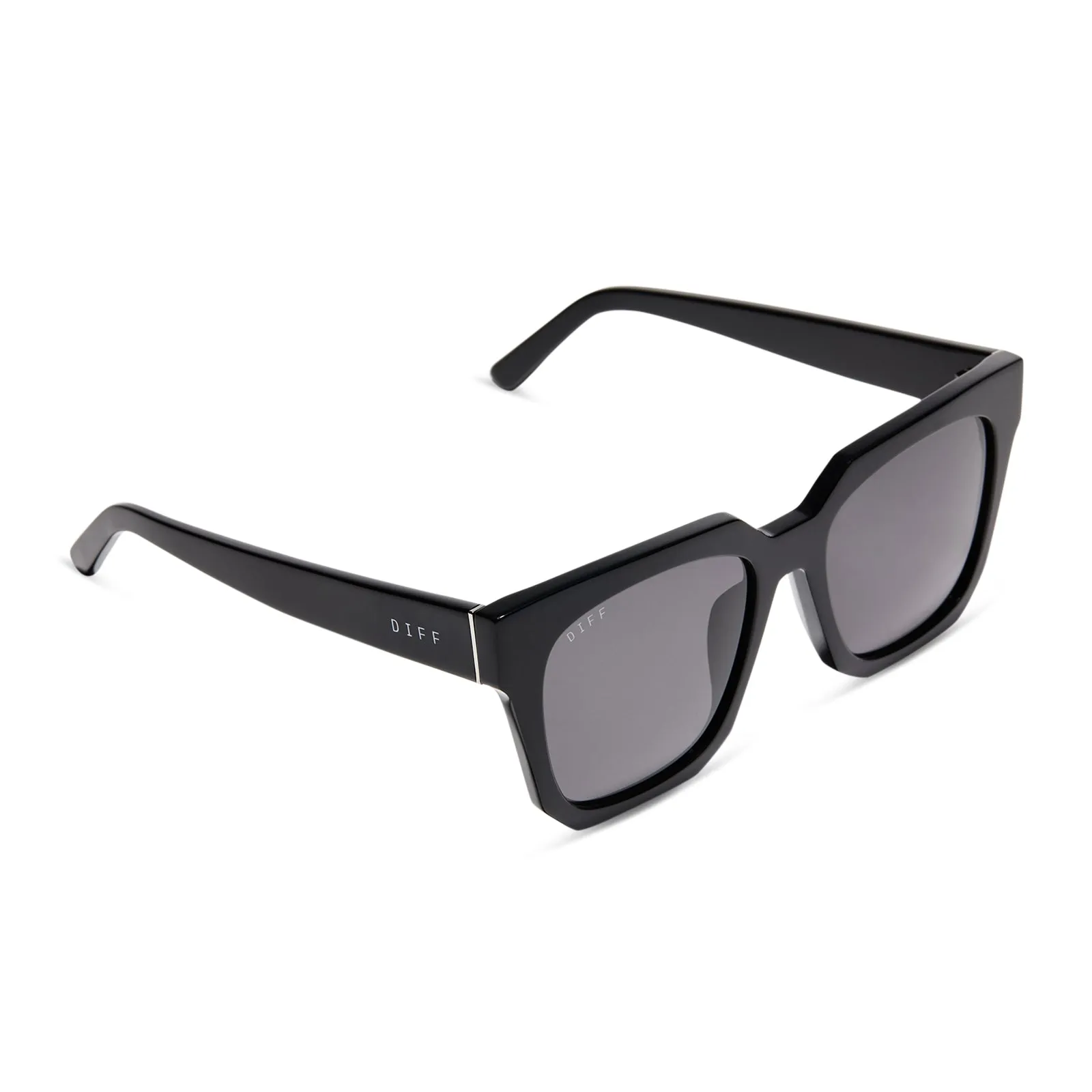 ARIANA II - BLACK + GREY SUNGLASSES sold by Diff Eyewear product image thumbnail 4