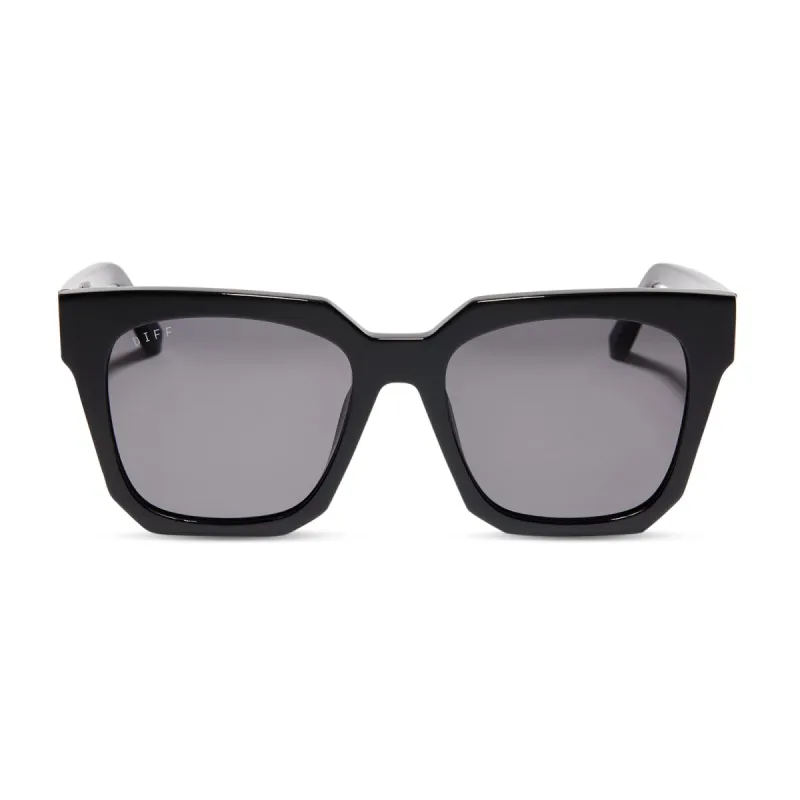 ARIANA II - BLACK + GREY SUNGLASSES sold by Diff Eyewear