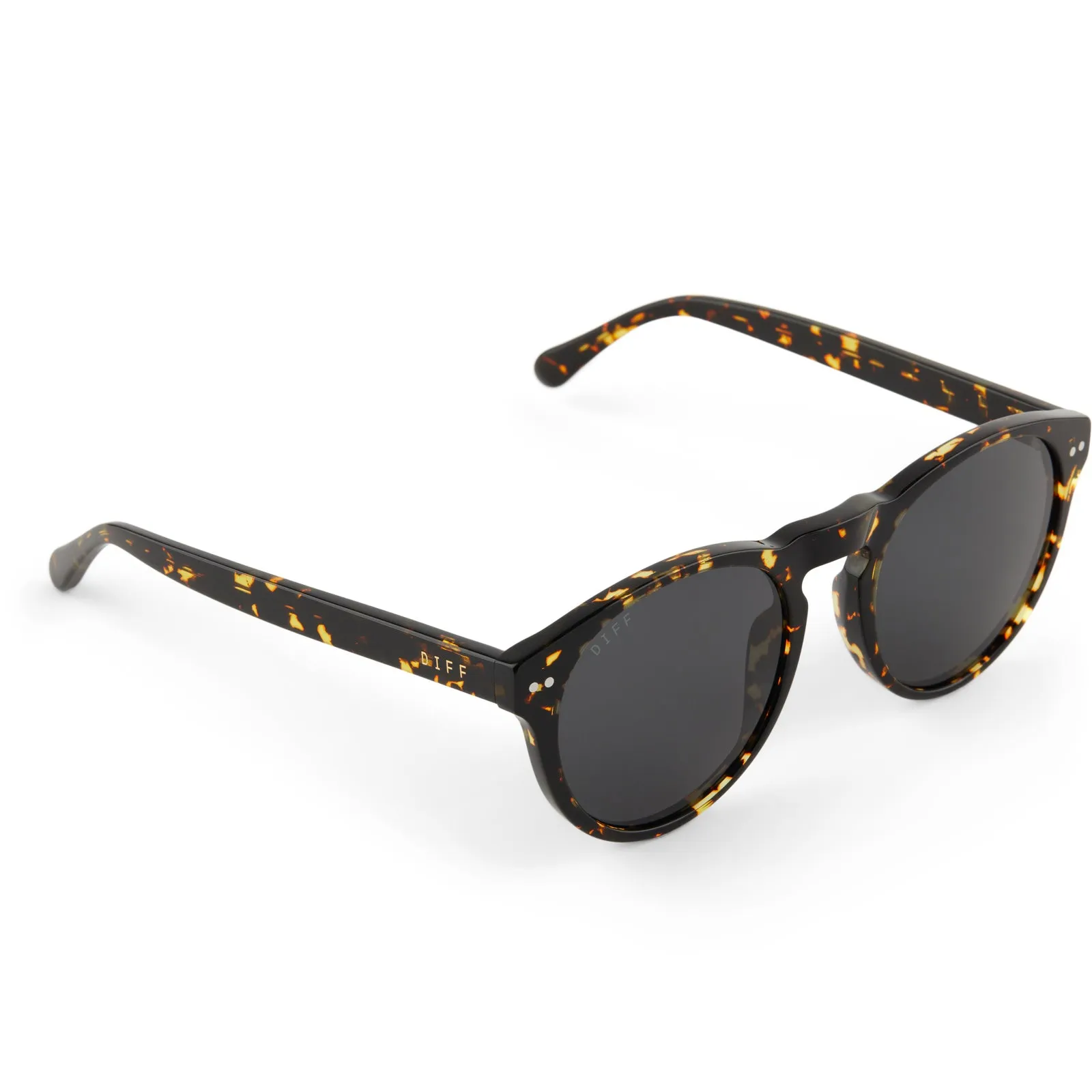 CODY XL - FIERY TORTOISE + GREY + POLARIZED SUNGLASSES sold by Diff Eyewear product image thumbnail 4