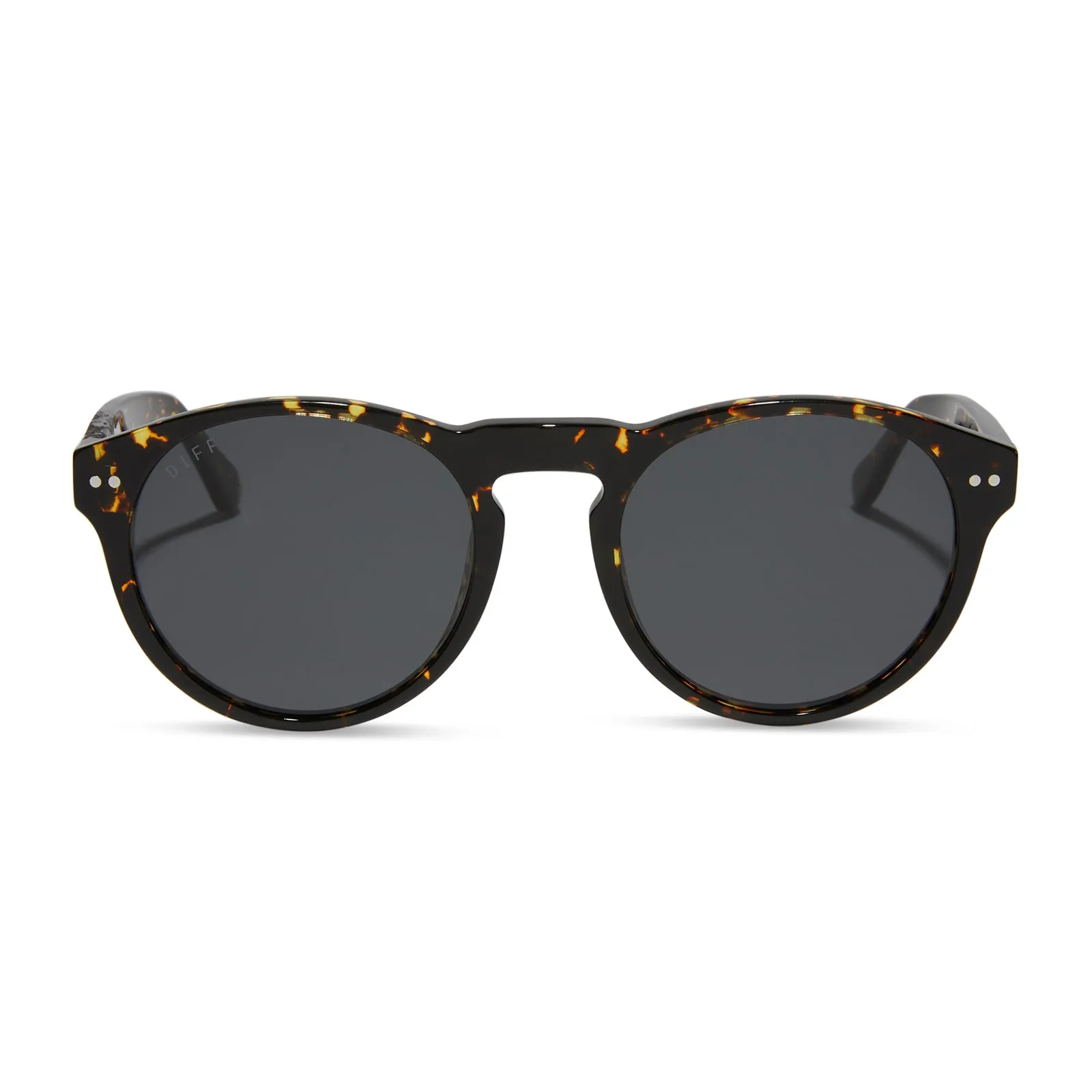 CODY XL - FIERY TORTOISE + GREY + POLARIZED SUNGLASSES sold by Diff Eyewear