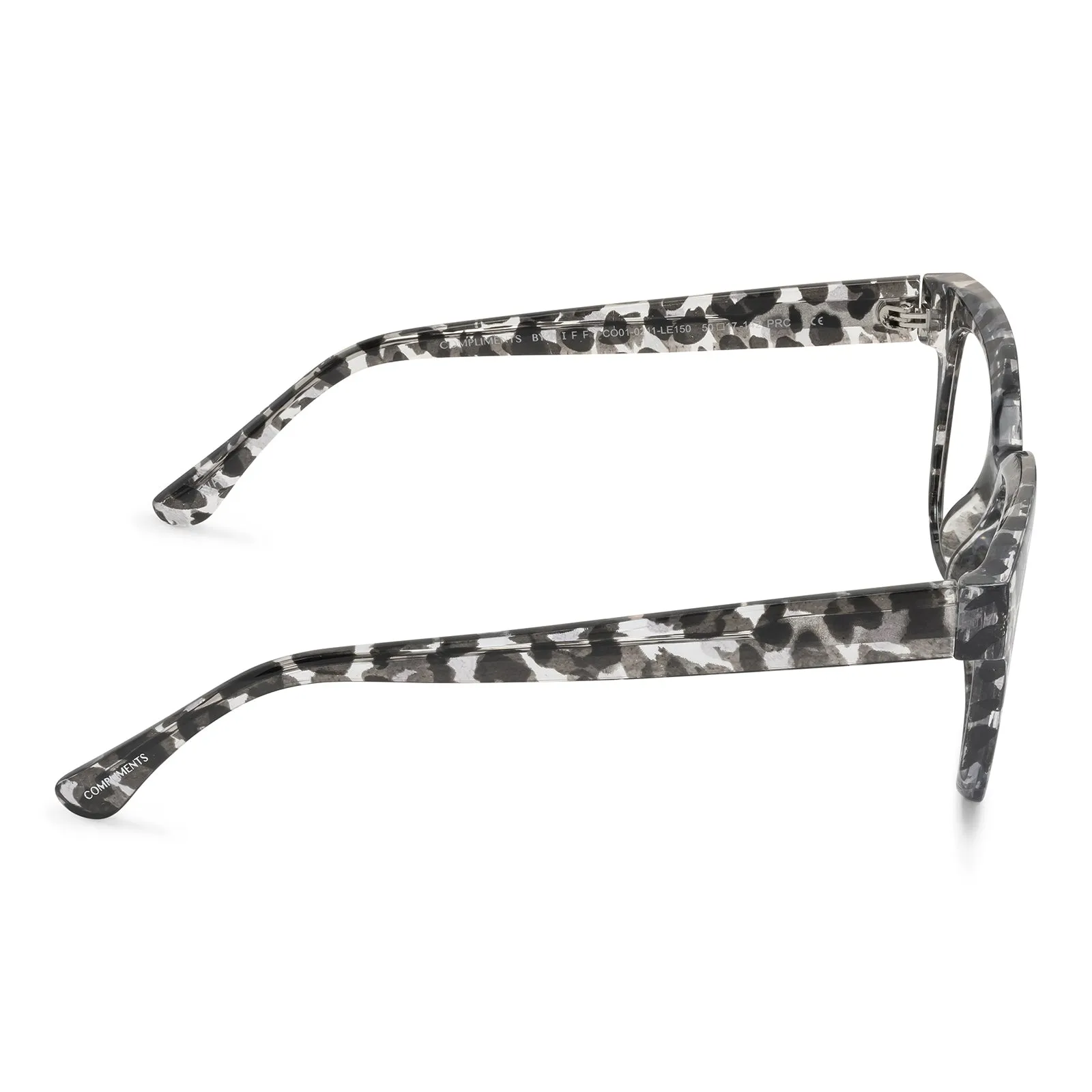 AVA - CLEAR LEOPARD + BLUE LIGHT READERS sold by Diff Eyewear product image thumbnail 4
