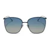 VITTORIA - DEEP NAVY METAL + AEGEAN BLUE FLASH + POLARIZED SUNGLASSES sold by Diff Eyewear