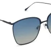 VITTORIA - DEEP NAVY METAL + AEGEAN BLUE FLASH + POLARIZED SUNGLASSES sold by Diff Eyewear